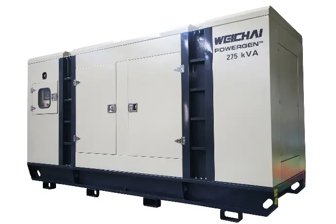 WPG250L8  Silence DIESEL GENERATING SET